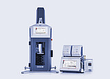 Anton Paar TPO with can in chamber connected to DMA 5002, Alcolyzer and Haze modules on laboratory bench