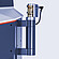 Close-up of the automatic piercing device mounted on the Anton Paar TPO 5001 for oxygen measurement in sealed beverage containers.